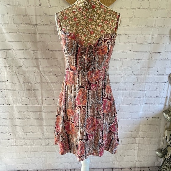 MieEion NWOT Multi-print Mini Dress - Picture 3 of 8